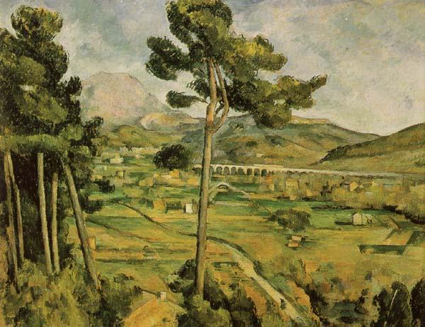 Paul Cezanne La Montagne Sainte-Victoire depuis Bellevue Sweden oil painting art